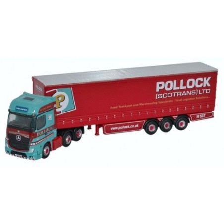 NMB002 - Mercedes Actros Curtainside Pollock