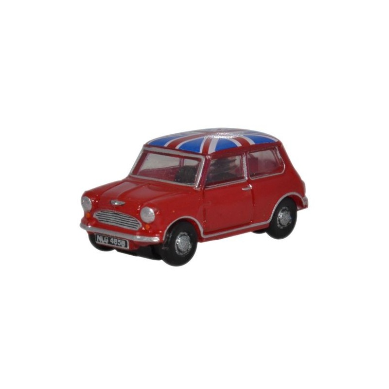 NMN001 - Tartan Red/Union Jack Austin Mini