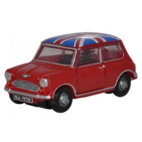 NMN001 - Tartan Red/Union Jack Austin Mini