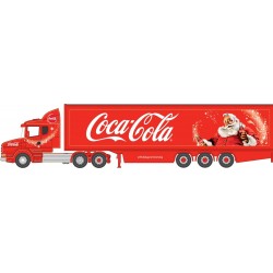 NTCAB007CC - Scania T Cab Box Trailer Coca Cola Xmas