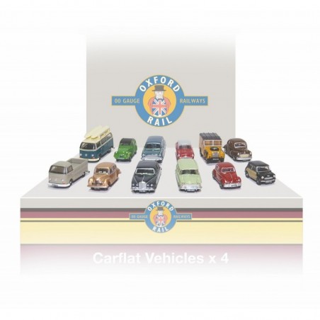 OR148CPK001 - Carflat Pack 1960s Cars - Set of 4