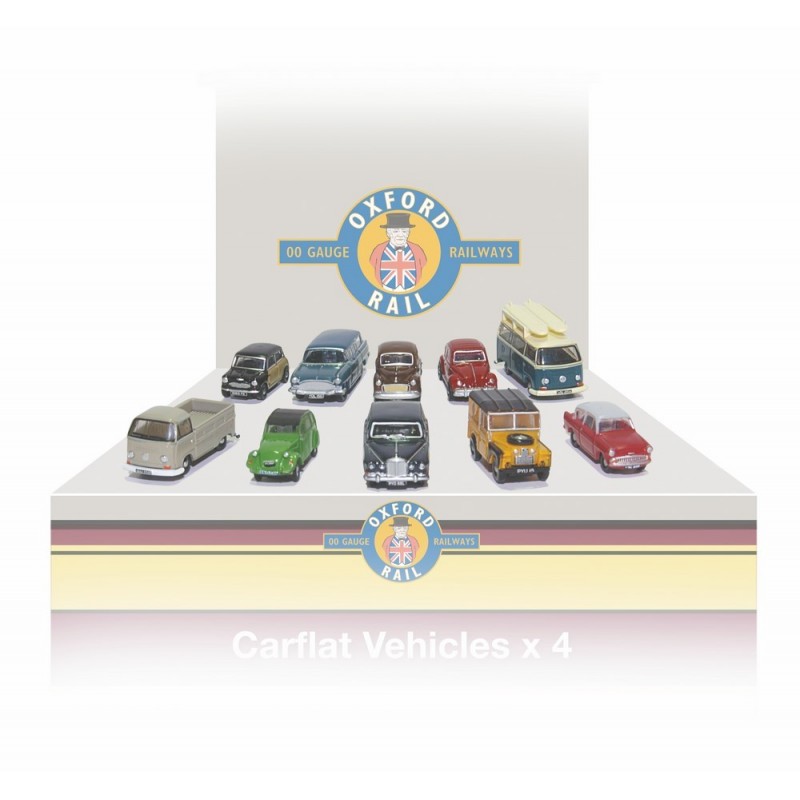 OR148CPK002 - Carflat Pack 1970s Cars - Set of 4