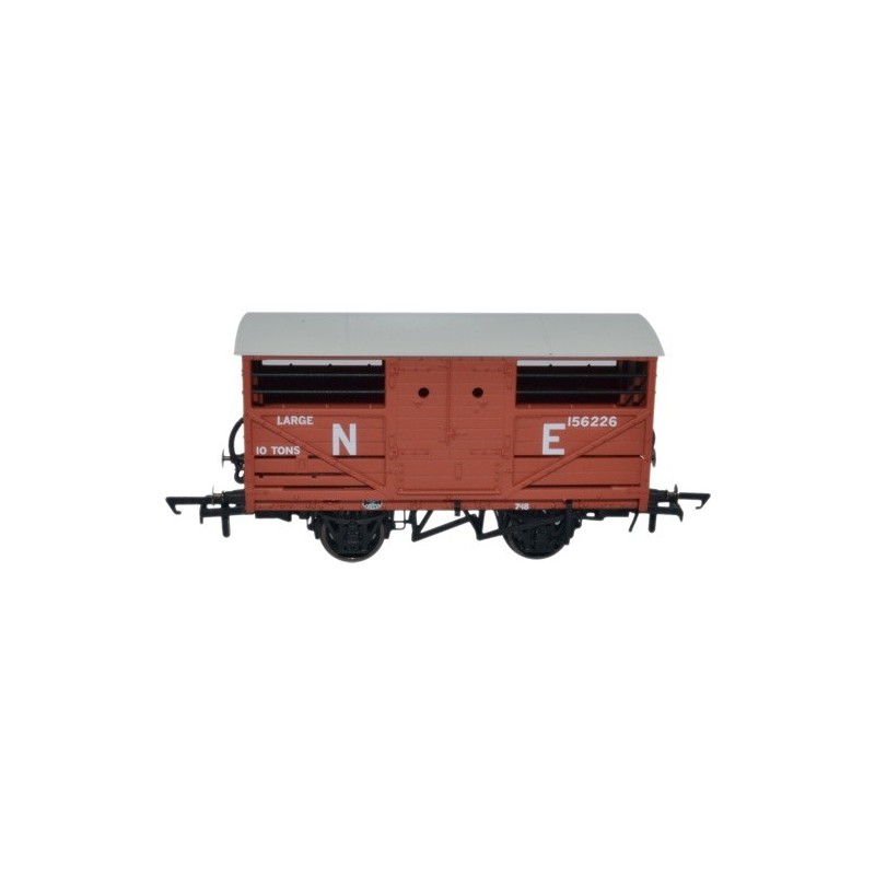 OR76CAT002B - LNER Cattle Wagon E156266