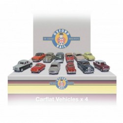 OR76CPK001 - Carflat Pack 1960s Cars - Set of 4