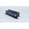 2P-006-KMS2 - N Gauge First Caledonian Sleeper - White Band Mk3 Twin Pack