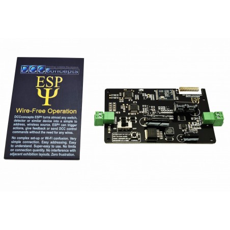 DCC-ESPR.1 - ESP® Wireless DCC Receiver Unit