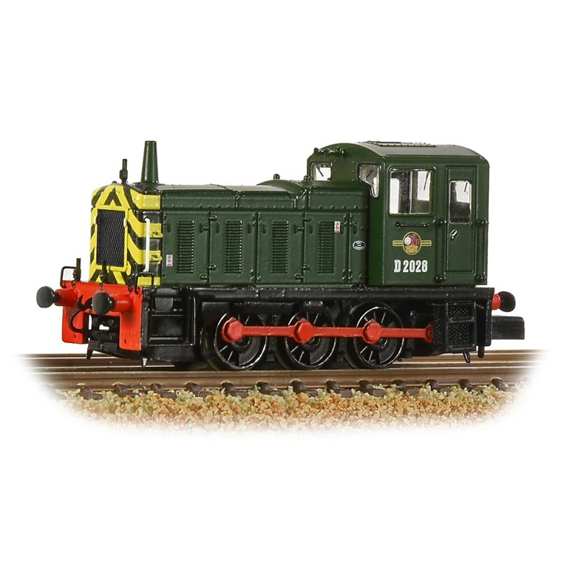 371-061A - Class 03 D2028 BR Green (Wasp Stripes)