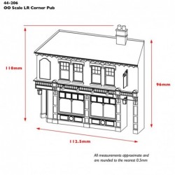 44-206 - Low Relief Corner Pub