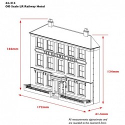44-214 - Low Relief Railway Hotel