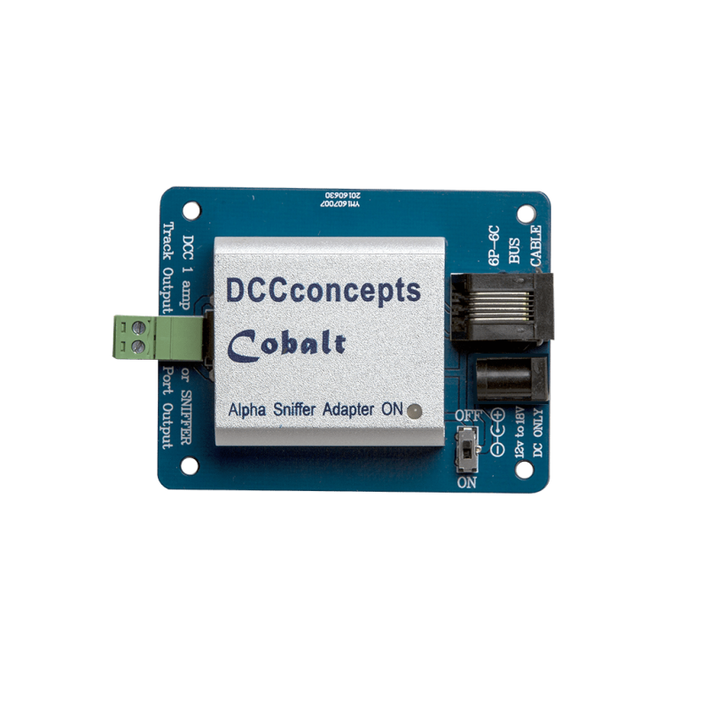 DCD-SNX - Cobalt Alpha DCC Power Bus Driver and SNIFFER Adapter