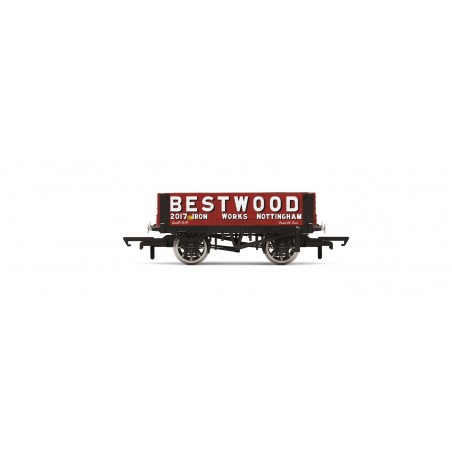 R60094 - 4 Plank Wagon, Bestwood Iron Works - Era 3