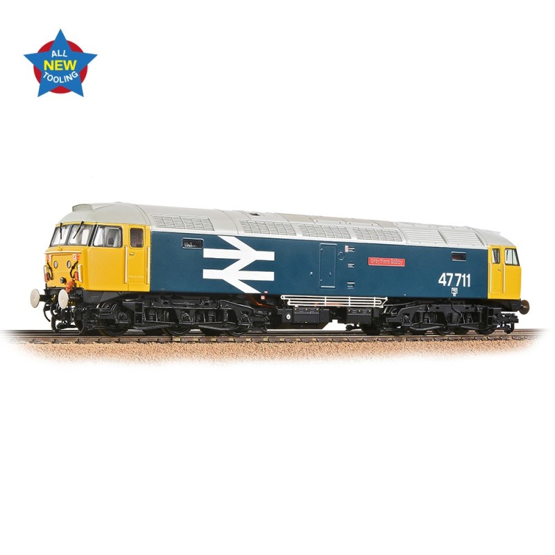 35-415 - Class 47/7 47711 'Greyfriars Bobby' BR Blue (Large Logo)
