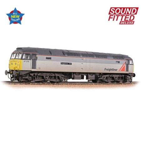 35-430SFX - Class 47/3 47376 'Freightliner 1995' Freightliner Grey [W]