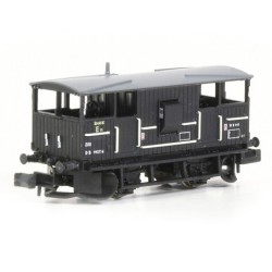 E87541 - BR 20T 'Shark' Ballast Plough Brake Van BR Departmental Black