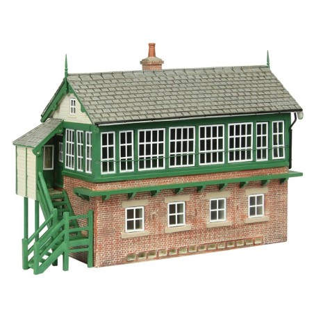 44-187A - Great Central Signal Box Green & Cream