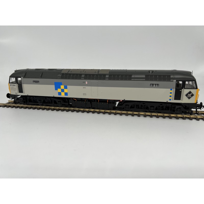 47004 - ED - KMSW - Bachmann Class 47/0 - 47004 Eastfield Depot - BR Railfreight Construction - DCC Ready - KMS Works