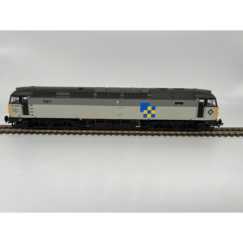 47006 - SF - KMSW - Bachmann Class 47/0 - 47006 BR Railfreight Construction - Sound Fitted - KMS 'Works'