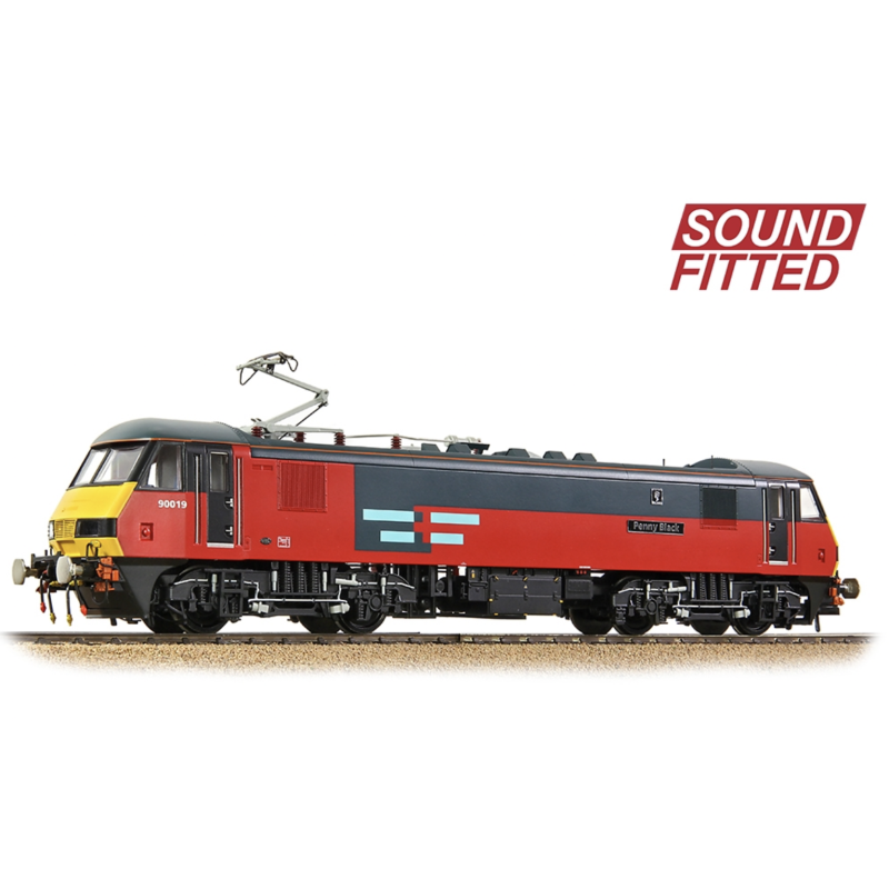 32-614SF KMSW - Class 90 90020 'Colonel Bill Cochrane MBE' Rail Express Systems - Sound Fitted
