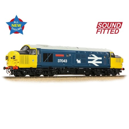 35-304SF - Class 37/0 Split Headcode 37043 'Loch Lomond' BR Blue (Large Logo)
