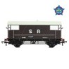 38-916 - SE&CR 25T 'Dance Hall' Brake Van SR Brown