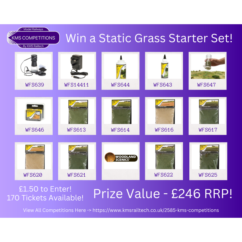 KMS-COMPS-15 - Win a Static Grass Starter Set!