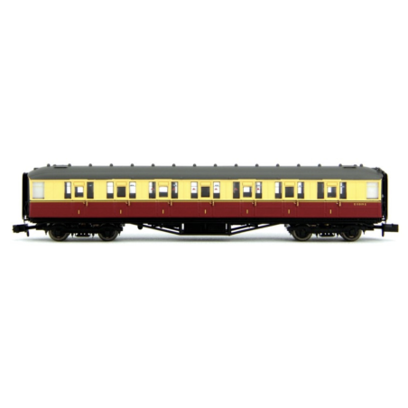 2P-011-153 - Gresley Coach BR Carmine/Cream 1st E11028E