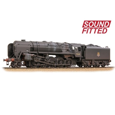 32-852ASF - BR Standard 9F with BR1F Tender 92069 BR Black (Early Emblem) [W]