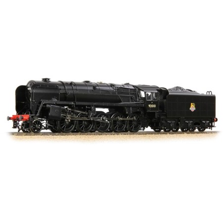 32-852B - BR Standard 9F with BR1F Tender 92010 BR Black (Early Emblem)