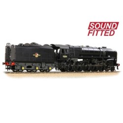 32-859BSF - BR Standard 9F with BR1F Tender 92184 BR Black (Late Crest)