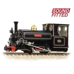 391-125SF - Main Line Hunslet 0-4-0ST 'Blanche' Penrhyn Quarry Lined Black (Early)