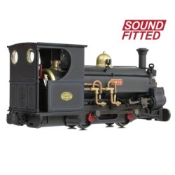 391-127SF - Main Line Hunslet 0-4-0ST 'Linda' Penrhyn Quarry Lined Black (Late) [W]