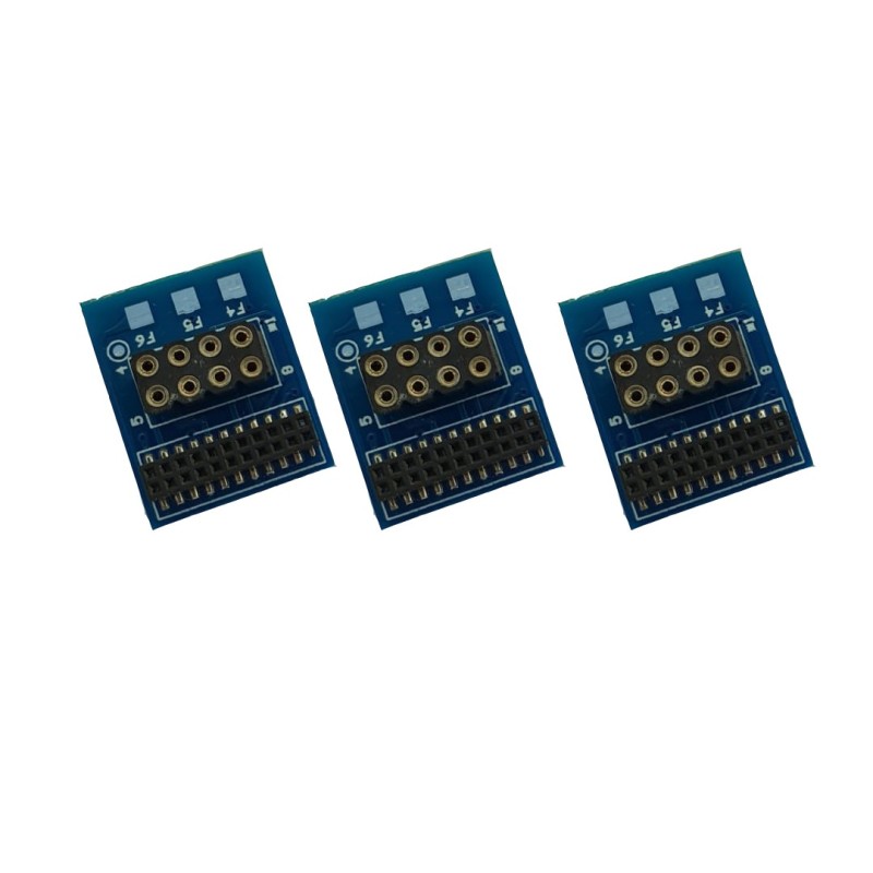 DCC-218.6-3 - 6-function 21 to 8 Pin Adapter (3 Pack)