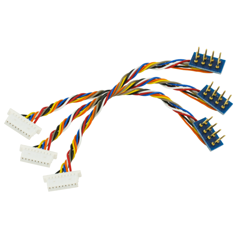 DCC-8P9JST - Decoder Harness 8 Pin to 9 Pin JST (3 Pack)
