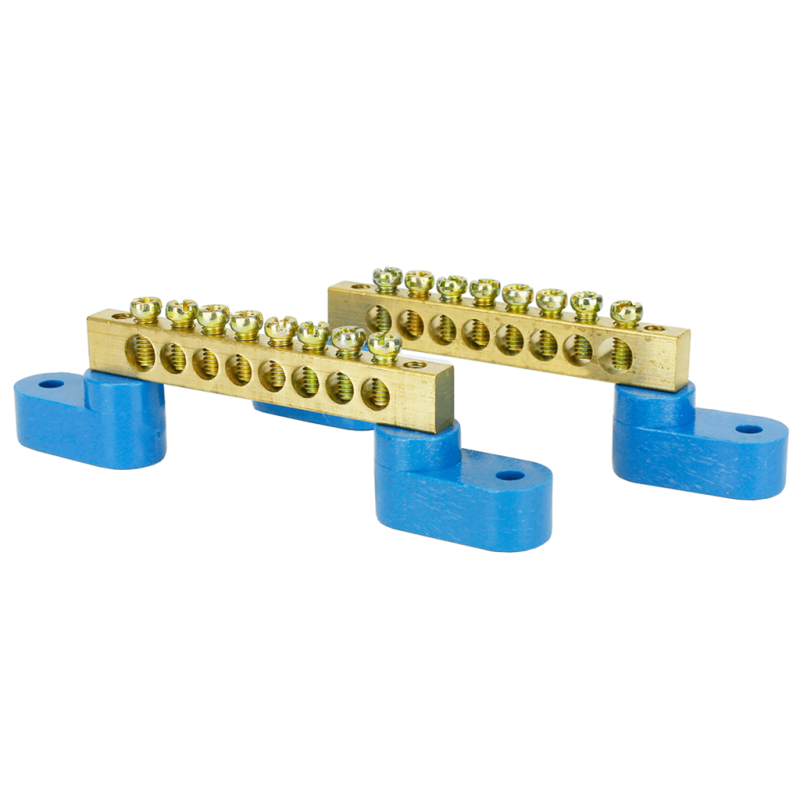 DCC-Bbar2 - Solid Brass Power Distribution Bars (2 Pack)