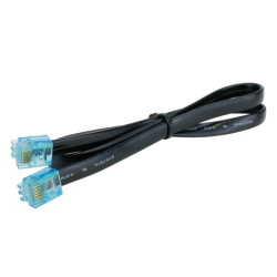 DCD-CAC - 6-wire Flat Cable w/RJ12 Connectors (500mm)