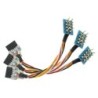 DCD-HZ68.3 - NEM652 8 Pin Plug to 6 Pin NEM651 Socket Harness (3 Pack)