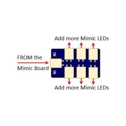 DCD-MMA3 - Multiple Mimic LED Connector (3 pack)