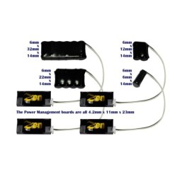 DCD-SAA-3W - Zen 3-Wire Stay Alive Variety Pack for Zen Black & Blue+ Decoders