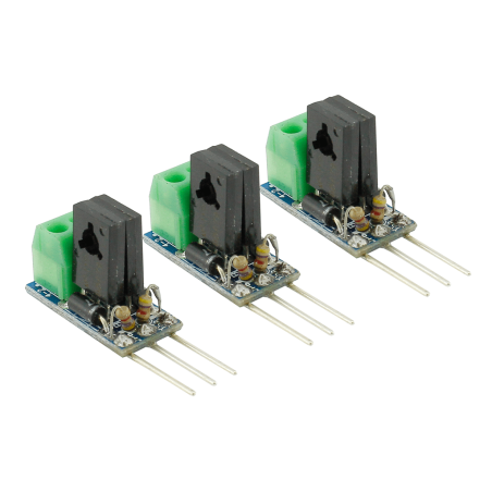 DCD-SDC3 - DCC Decoder Converter 3 Wire to 2 Wire (3 Pack)