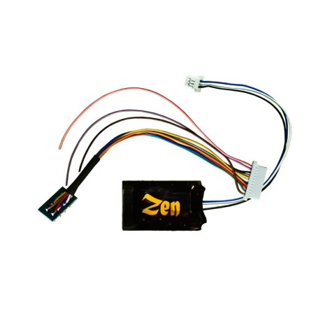 DCD-ZNM.HP.6 - Zen Black Decoder. Midi-sized decoder with 8-pin harness. High Power. 6 Functions.