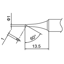 DCS-T1C - T-1C Tip (for DCS-ST2065D, ST60, ST80 & AT689A)