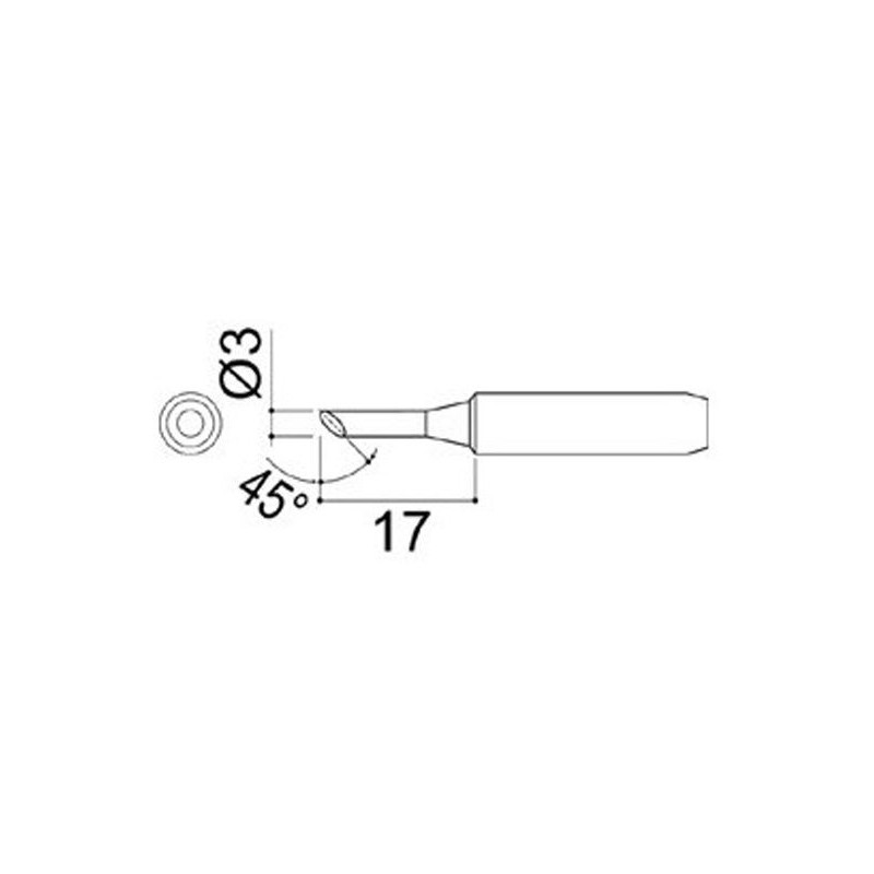 DCS-T3C - T-3C Tip (for DCS-ST2065, ST60, ST80 & AT689A)