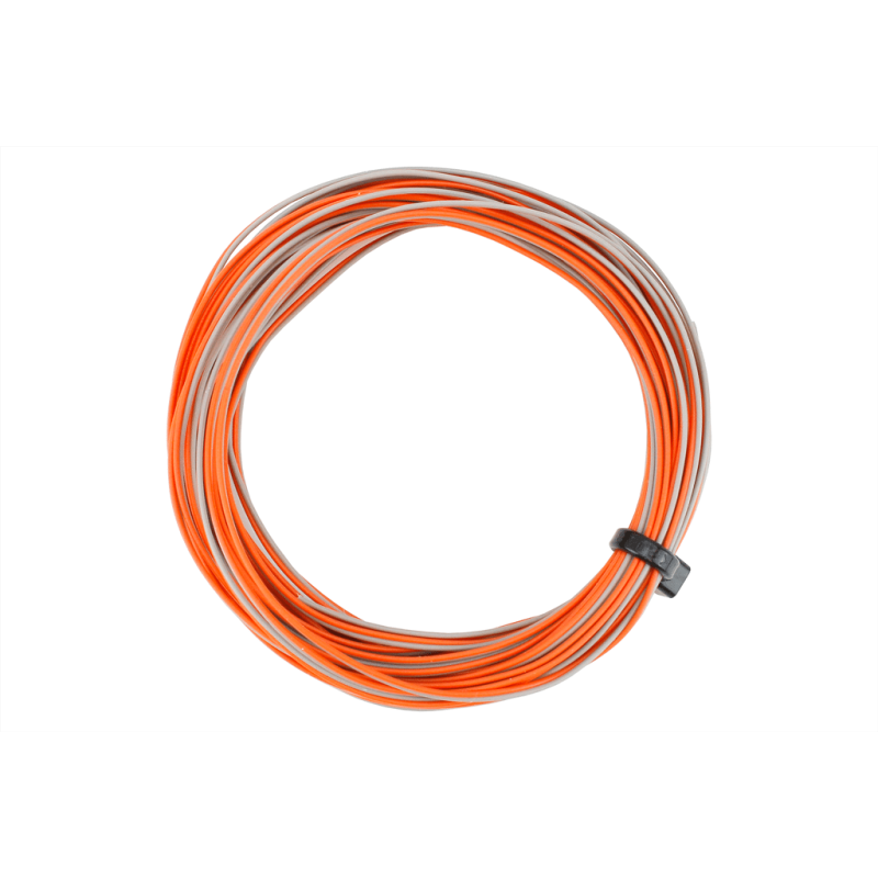 DCW-32OGT - TWIN Wire Decoder Stranded 6m (32g) Orange/Grey