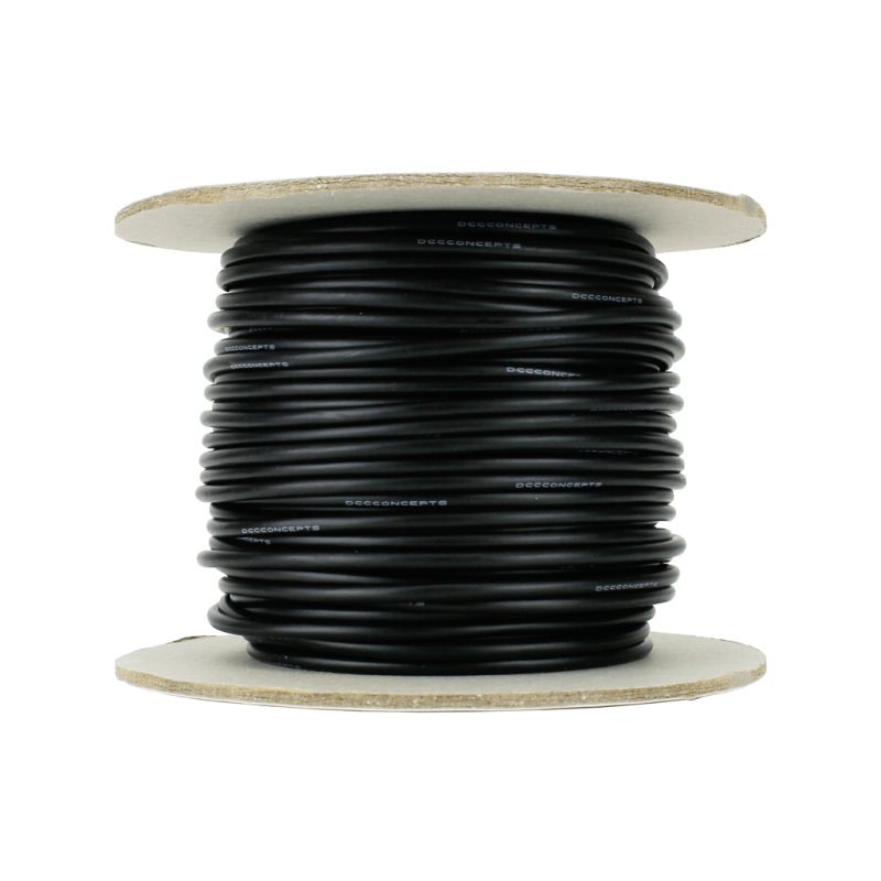 DCW-BK25-2.5 - Power Bus Wire 25m of 2.5mm (13g) Black