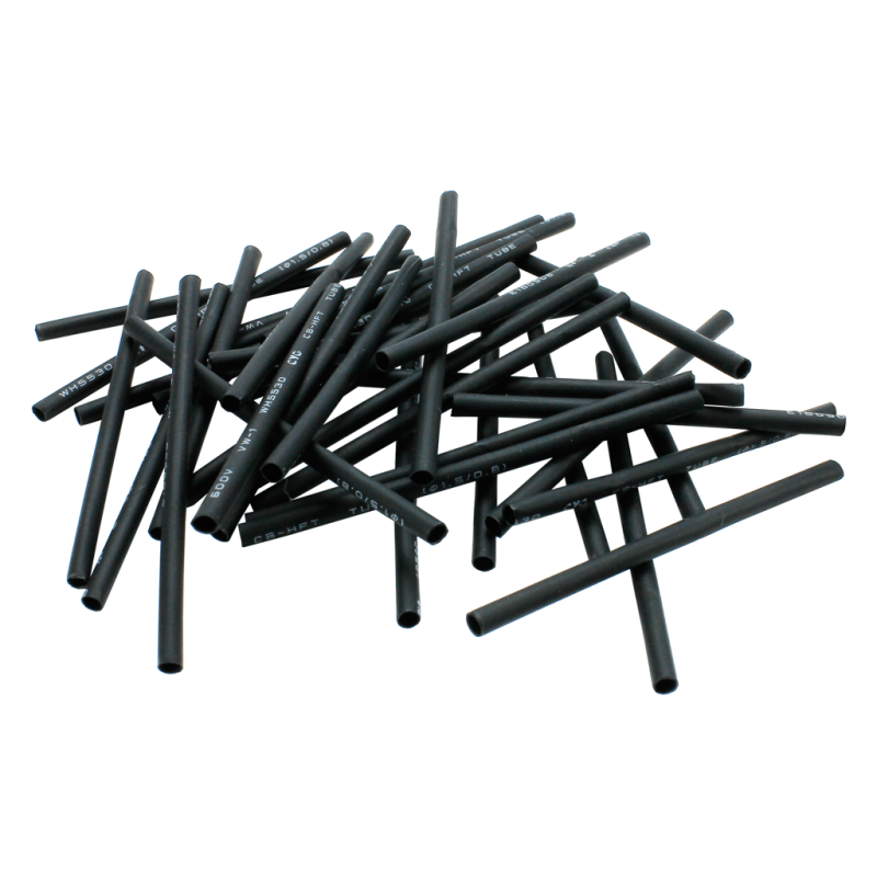 DCW-HS-BLK - Heat Shrink Black (36 Pack)