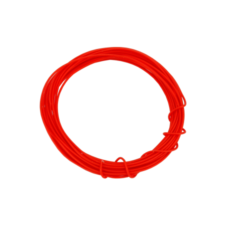 DCW-KRD - Kynar Wire 2m (Silver Plated) Red