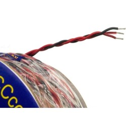 DCW-PW25 - Solenoid Connection Wire 3-Plait Red/Black/Red