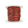 DCW-TW50-2.5 - Twisted Bus Wire 50m of 2.5mm (13g) Twin Red/Black