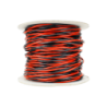 DCW-TW50-3.5 - Twisted Bus Wire 50m of 3.5mm (11g) Twin Red/Black