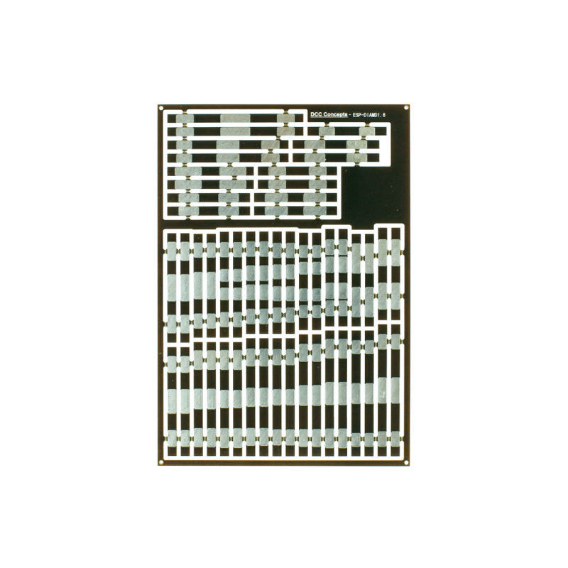 Pre-Etched Sleepers 1.6mm (4mm scale) Diamond Crossing